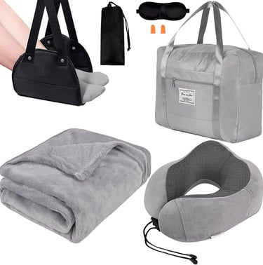 Travel pillow and blanket