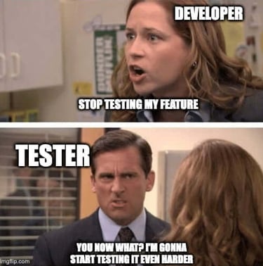 developer konta tester