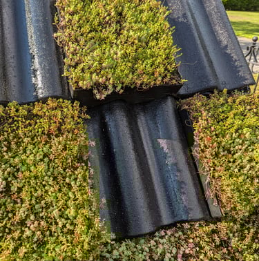 Green Eco Roofing tile