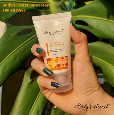 Body's Secret sun screen