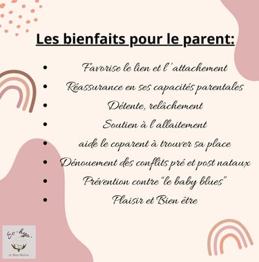massage bébé