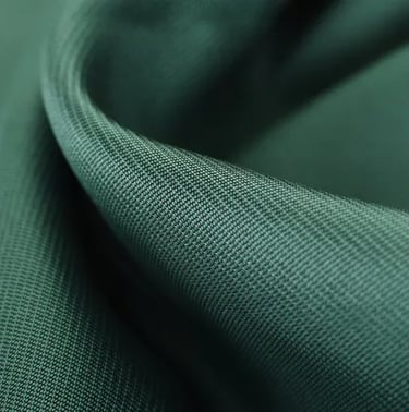 Green fabric depicting upholstery