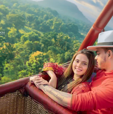 Balloon Ride at Kandalama was thrilling and unforgettable experience with your  fiancée