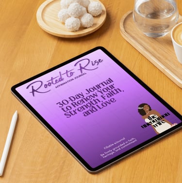 Rooted to Rise Affirmation Journal for The Uncommon Wife