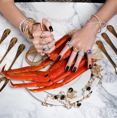 Luxury and exclusive sea food morocco