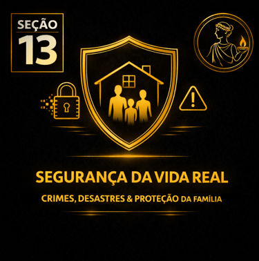 Capa da seção Segurança da Vida Real: Crimes, Desastres & Proteção da plataforma Atenéstia