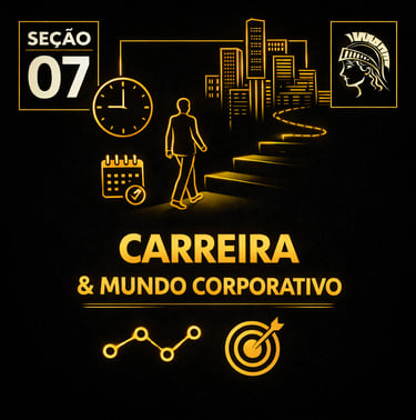 Capa da seção Carreira & Mundo Corporativo da plataforma Atenéstia