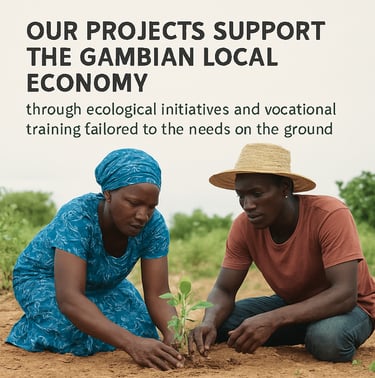 Smiling African and French participants sharing traditional meals during a cultural exchange event.
