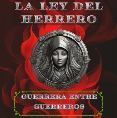 Portada alternativa de la novela La Ley del Herrero de Óscar Ocaña Parrón