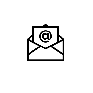 a mail envelope with a mailbox and a mailbox