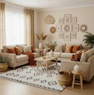 Boho Living Room Ideas for Relaxed Eclectic Home Decor