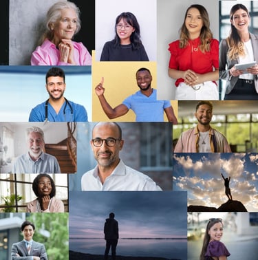 Ian Franklin Hypnotherapy clientsalm confident smiling person