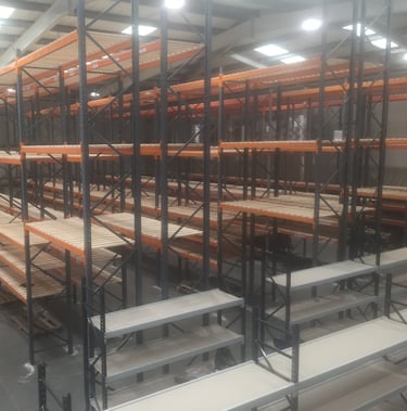 pallet racking and industrial shelving