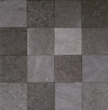 Black lava stone factory