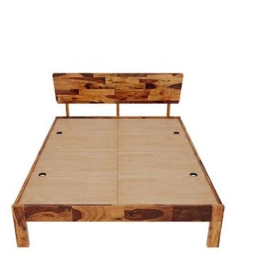 furniture wood double bed by wakefit in faridabad