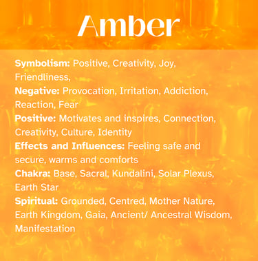 AMBER Healing Attributes, symbolism, Chakras, Spiritual, Self Awareness, Enlightenment