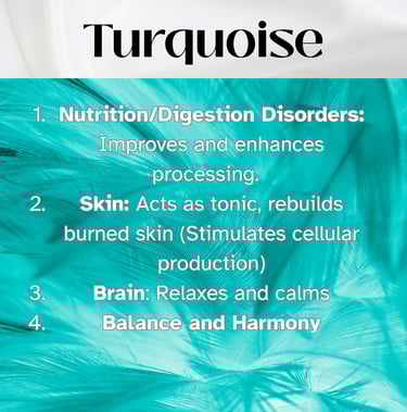 Colour Healing, Healing Light, Chromotherapy, Spechtochrome Turquoise