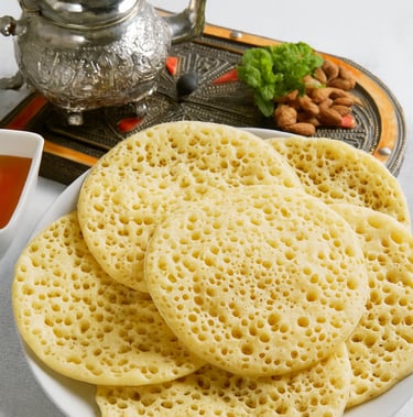 Thousand Hole Pancakes-baghrir