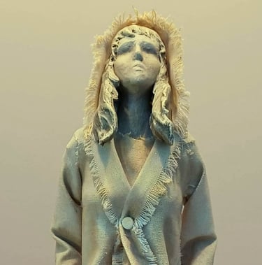 A clickable link leading to a page with further information about the sculpture 'Aspire'