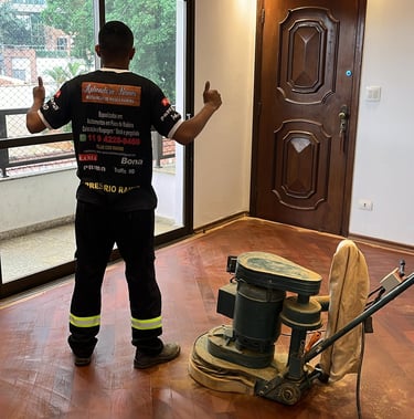 lixamento de parquet e aplicação em são paulo