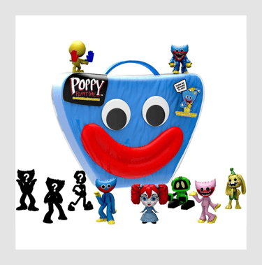 Poppy Playtime - Minifigure Collector Case Set Featuring Huggy Wuggy