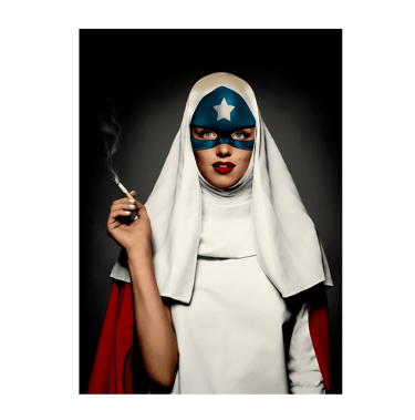 Marilyn Monroe en super héroïne