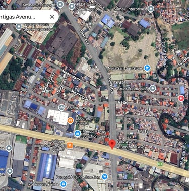 Below Market Value Commercial Properties along Felix Avenue very near to Ortigas Avenue.