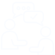 An icon with transparent background representing the concept Support on website