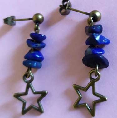 Bijoux Les Couleurs de Lo Lapis lazuli
