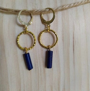 Bijoux Les Couleurs de Lo Lapis lazuli
