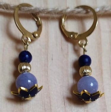 Bijoux Les Couleurs de Lo Lapis lazuli
