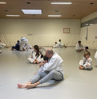 Ouder en kind judo op zaterdag bij Judo Club Amstelveen