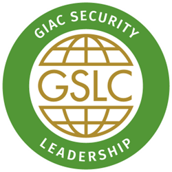 GIAC Security Leadership Certification | Cybersecurity Certification