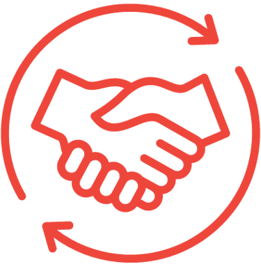 Trust and vision icon