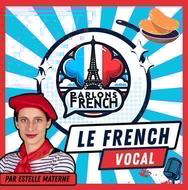 couverture du podcast le French Voca par Estelle Materne, sur la tradition de la chandeleur crêpes