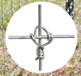 Cross Lock Knot (Cross-Lock Weave) Cattle Fence · Top Choice for Heavy-Duty Large Livestock Protecti