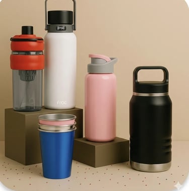 Vasos y termos promocionales