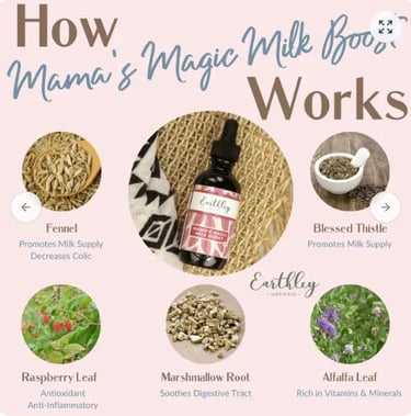 Mama's Magic Milk Boost Ingredients