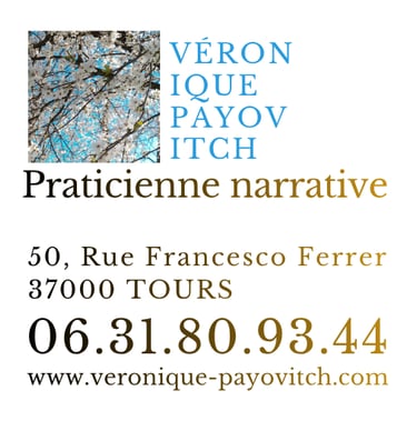 Carte de visite de Véronique Payovitch