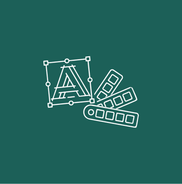 Icône identité visuelle – logo et charte graphique par graphiste freelance à Rennes