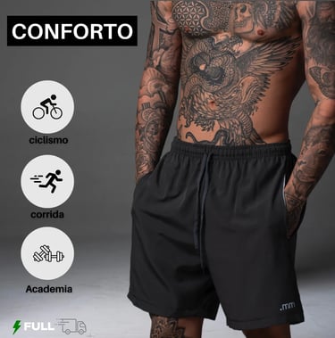 Bermuda Masculina em Tactel MM