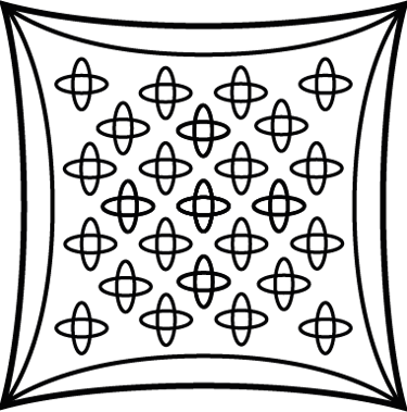 An icon of a cushion.