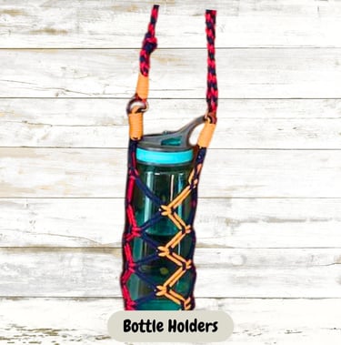bottle holders handmade macrame