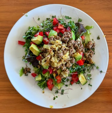 Plain Taco Salad