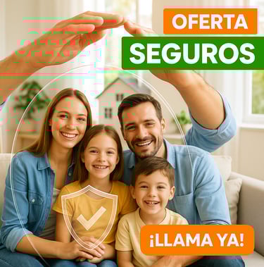 Promoción de seguros con llamada inmediata. Contacta ahora para recibir tu oferta personalizada