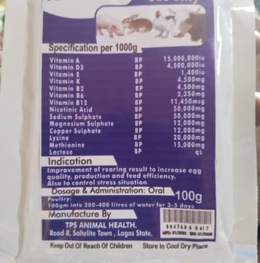 Satchet multivitamin