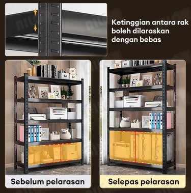 boltless metal rack