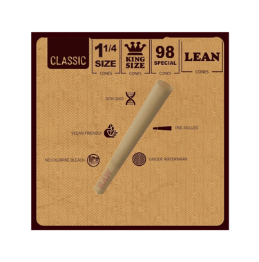 rawthentic, papel raw mexico, conos raw classic