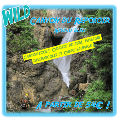 Canyoning Annecy Bauges Reposoir