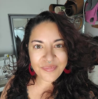 image créatrice de la marque Lul maroquinerie Lucile Grandsire